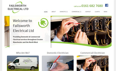 Failsworth Electrical launch new website